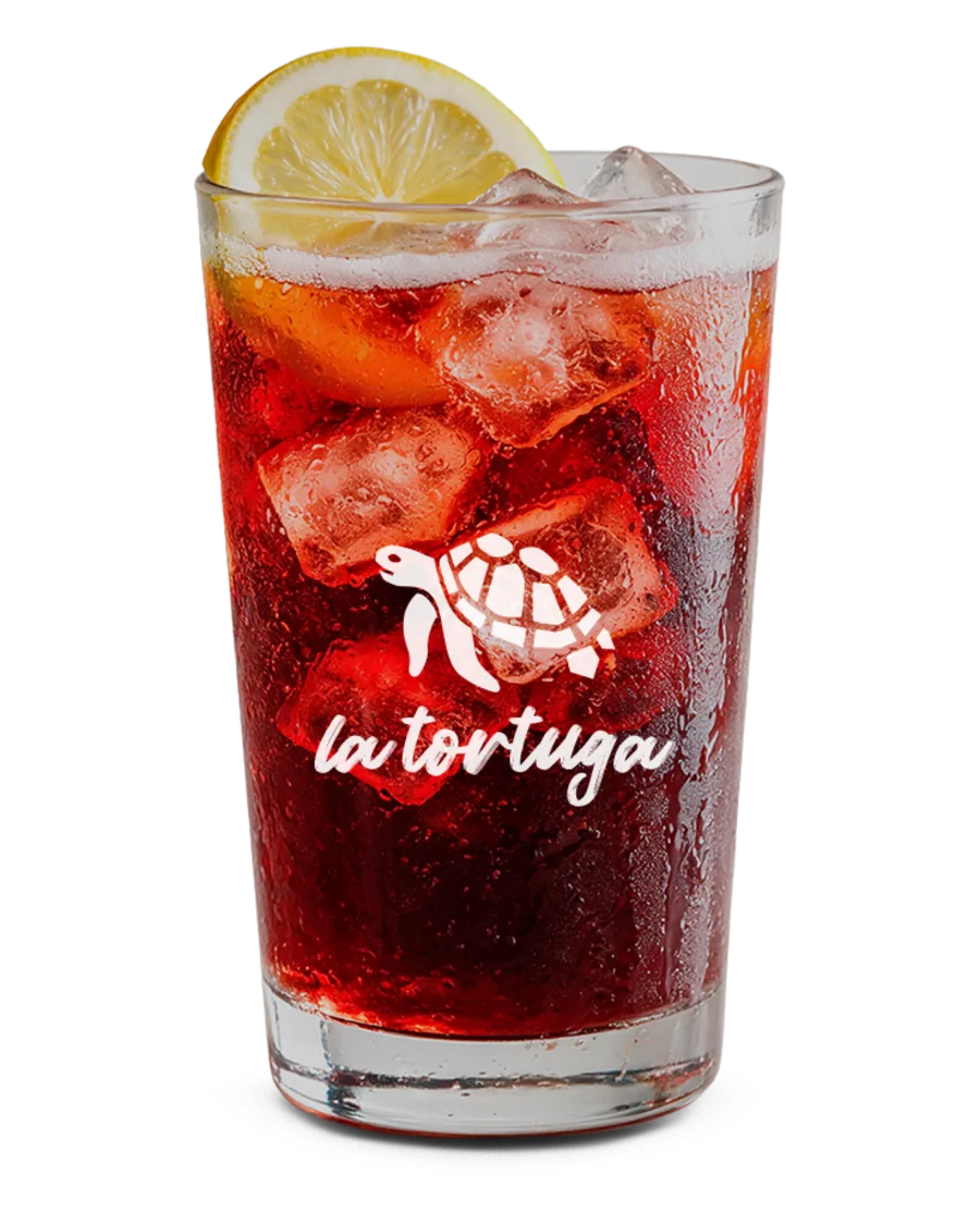 Tortu de verano preparado con vino La Tortuga